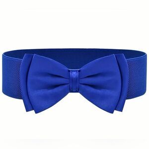 5/$25 Women’s Blue Bow Waist Cincher for Dresses & Coats